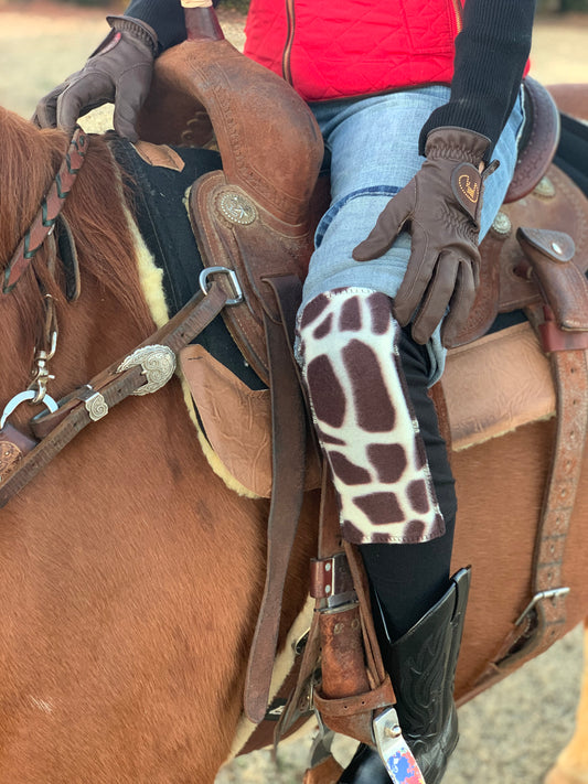 KNEESAVERS- GIRAFFE PRINT (L)